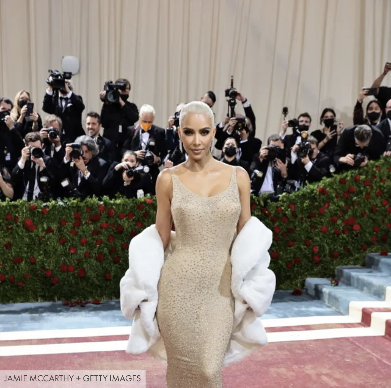 You are currently viewing Kim Kardashian’s Met Gala dress was a BIG MISTAKE